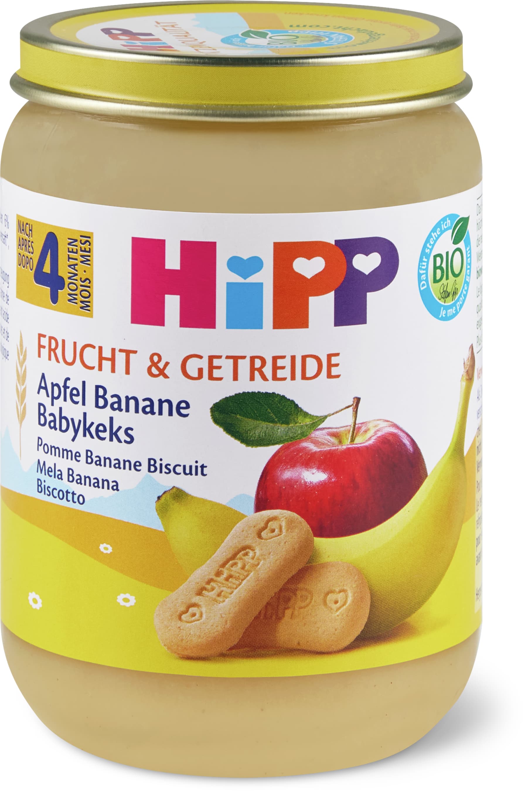Hipp Petit pot bio fruits et céréales 190g